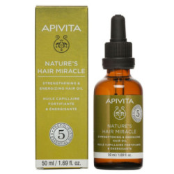 Apivita Aceite Fortificante Y Energizante Propóleo Y 5 Aceites Esenciales 50 Ml.