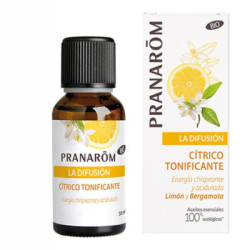 Pranaron Nuevo Mezcla Difusor Citrico Tonificante 30Ml.