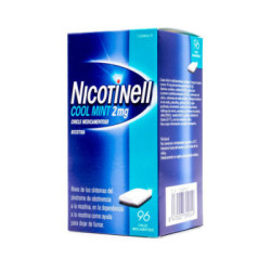 Nicotinell cool mint 2 mg 96 chicles medicamentos