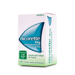 Nicorette 4 mg 30 chicles medicamentos